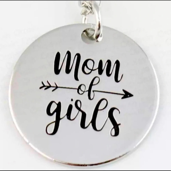 NEW Mom of Girls Necklace Mothers Day Gift - Picture 1 of 3